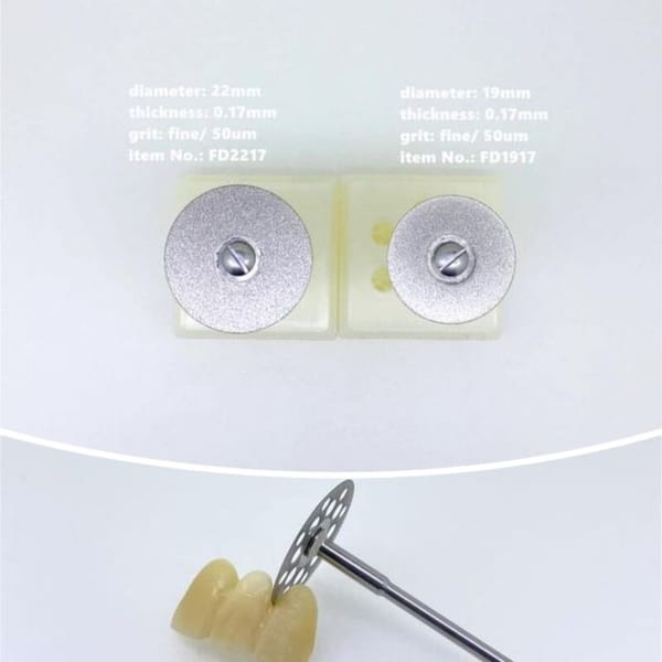Diamond Electroplated Flexible Discs For High Performance 0.12mm