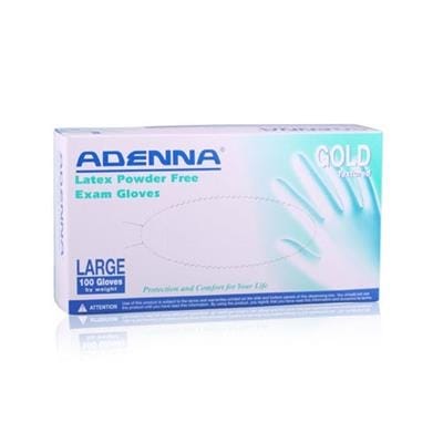 Adenna Gold Texture PF Latex Chlorinated Gloves Medium 100/Box GLD265 – Dental City, Arbeitskleidung - Arbeitsschutz
