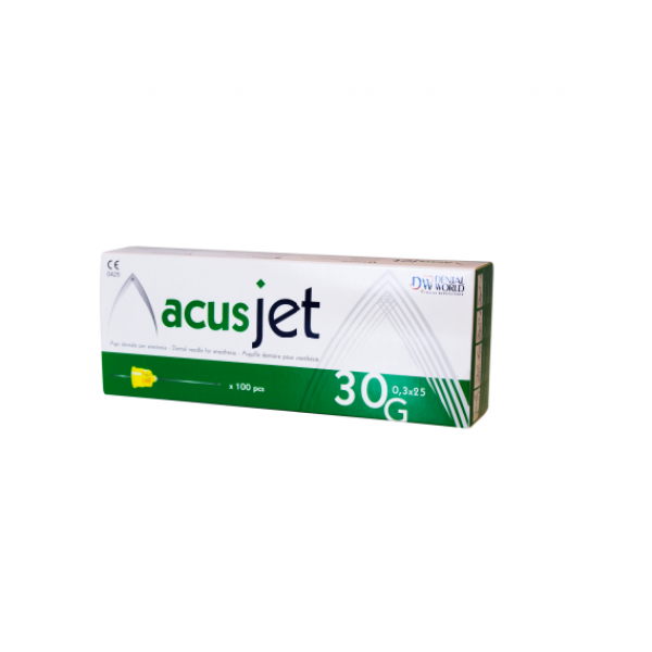 Βελόνες Acusjet 30G 0,3x25 – Dental Line Ltd, Anästhetika zur Injektion