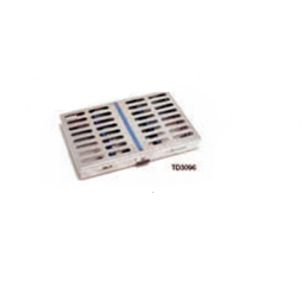Θήκη Εργαλείων inox 180 Χ 125 Χ 22mm – Dental Line Ltd, Instrument Cassettes & Trays