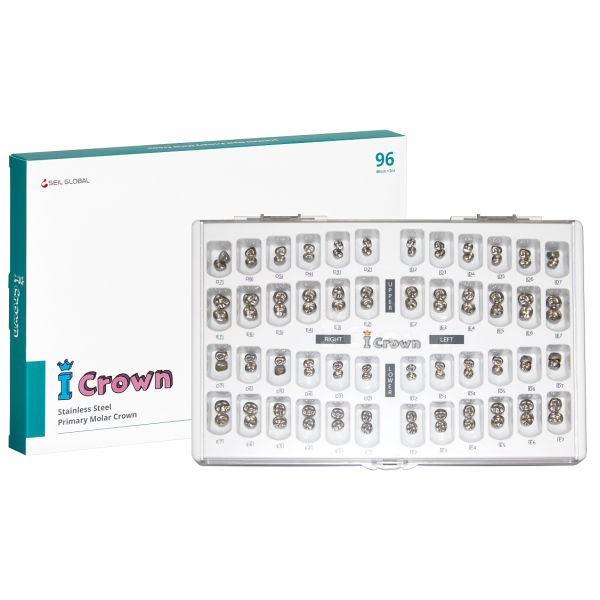 I CROWN - Couronnes Pédiatriques Kit Complet – Dental Line Ltd, Preformed Crowns