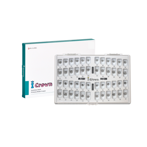 I CROWN - Στεφάνες νεογιλών Half Kit – Dental Line Ltd, Preformed Crowns
