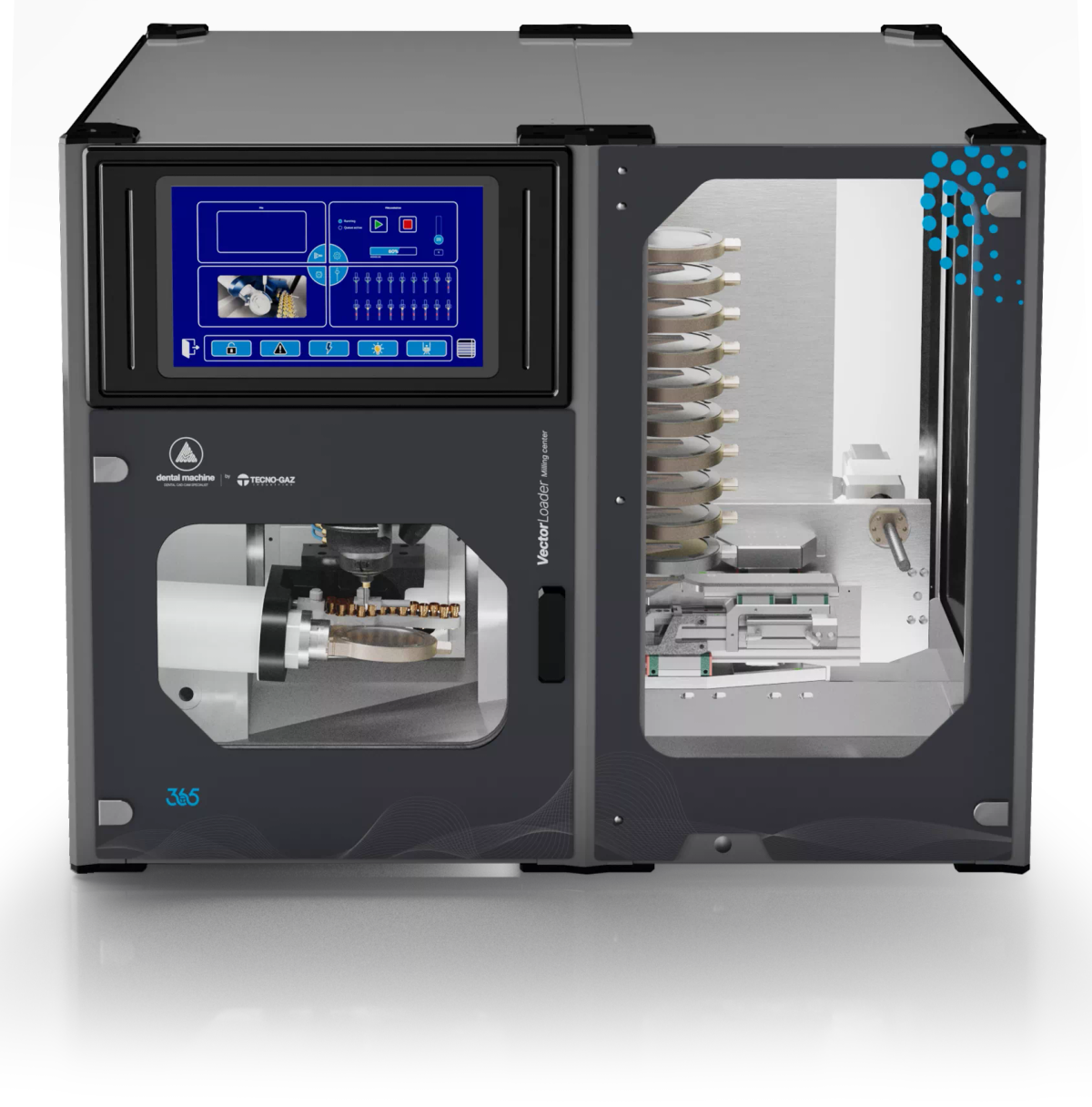 Vector Loader – Dental Machine s.r.l., Fräs- und Schleifmaschinen