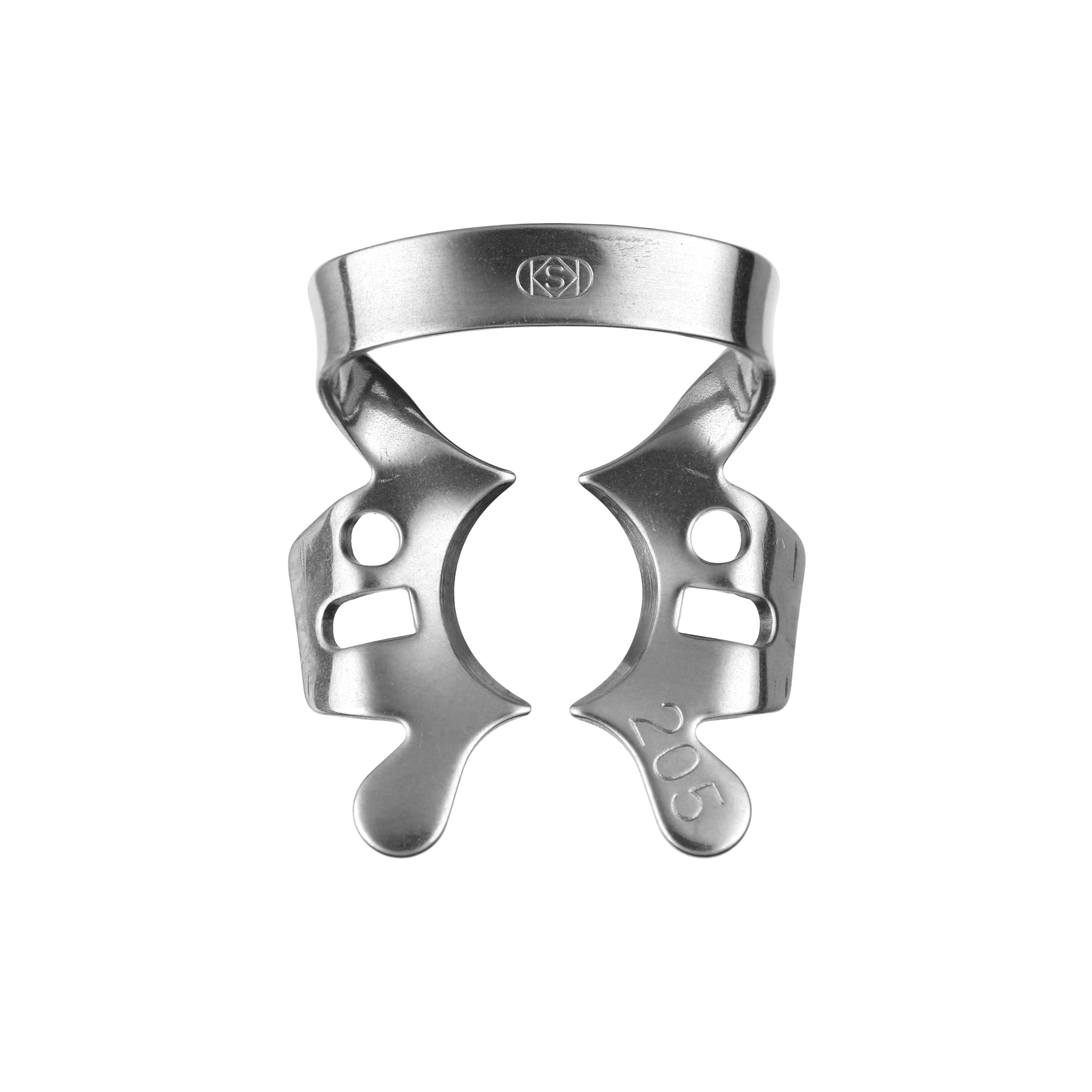 Rubber Dam Clamp 205 – DENTECH Corporation, Dental Dam Clamps & Forceps