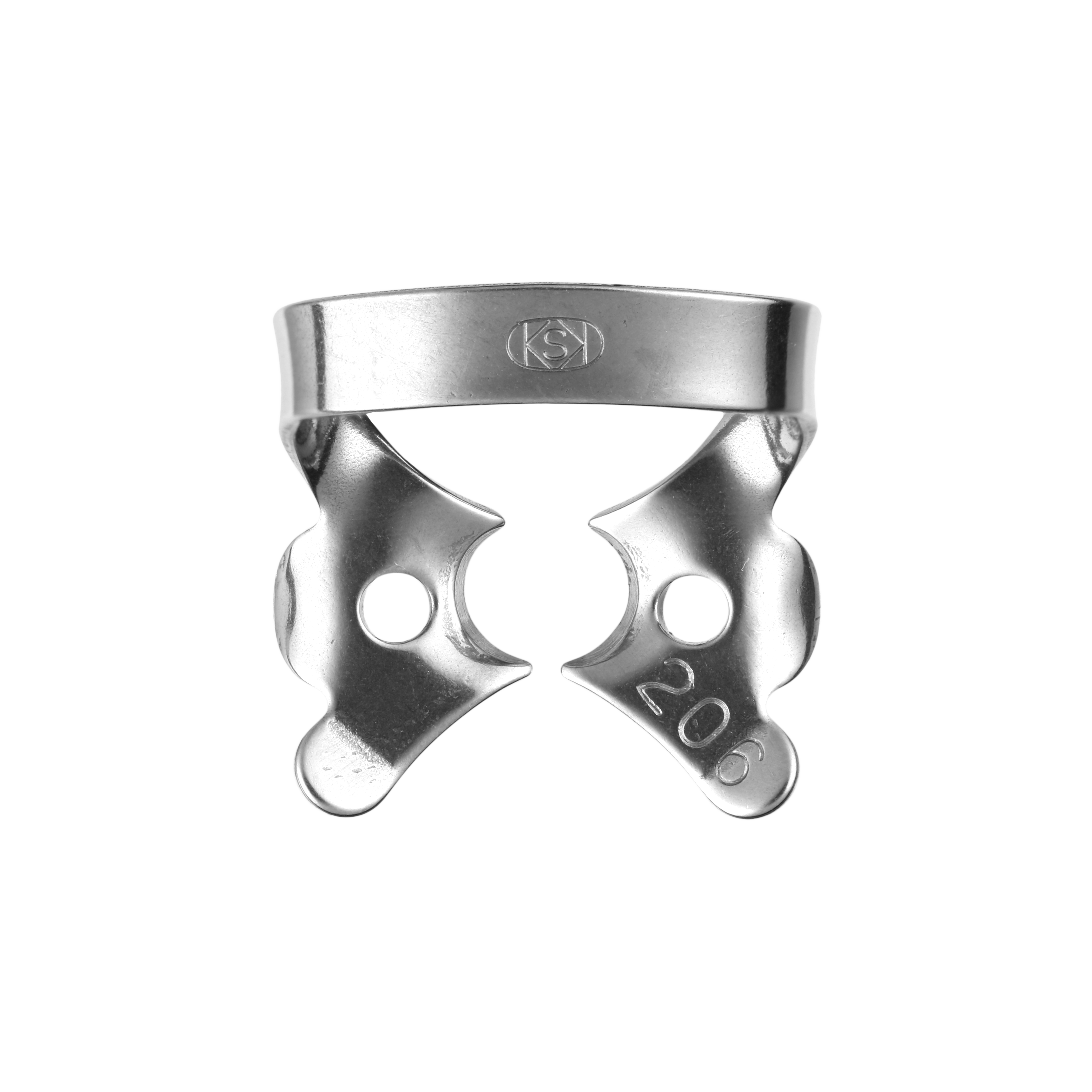 Rubber Dam Clamp 206 – DENTECH Corporation, Dental Dam Clamps & Forceps