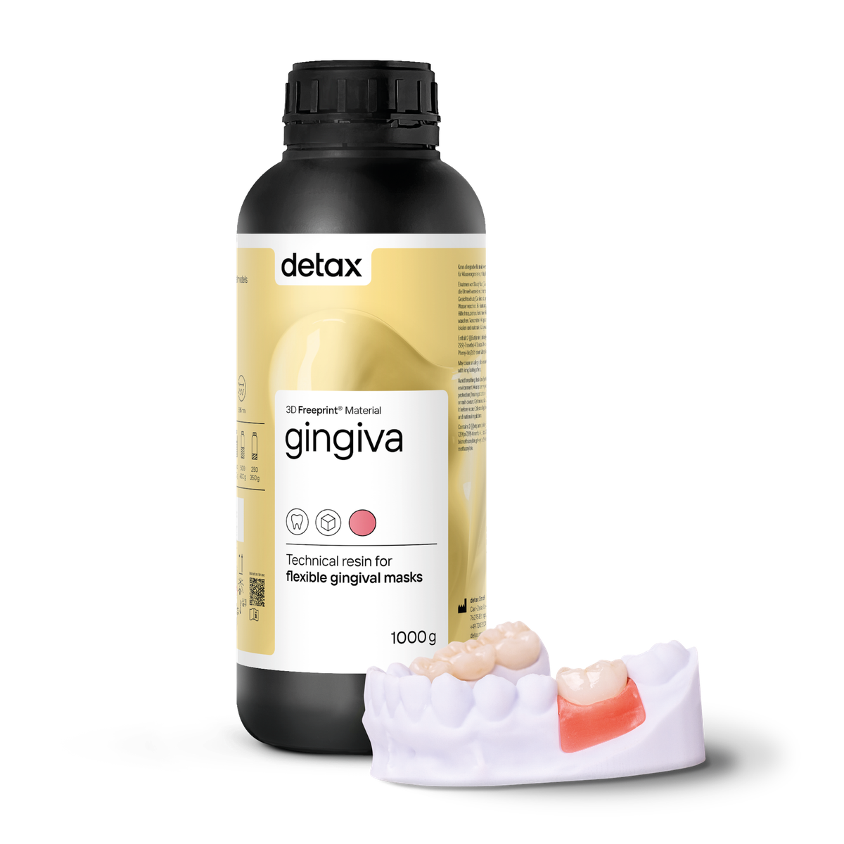 dx gingiva – DETAX, Druckharze