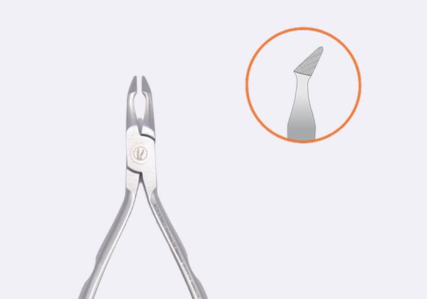 Technical forceps for orthodontics