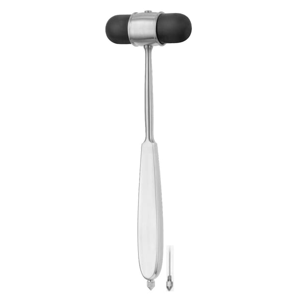 DEJERINE, Perkussions Hammer latexfrei, 21 cm mit Nadel 02.304.20