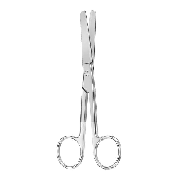 Schere, standard, 18,5 cm TC stumpf / stumpf