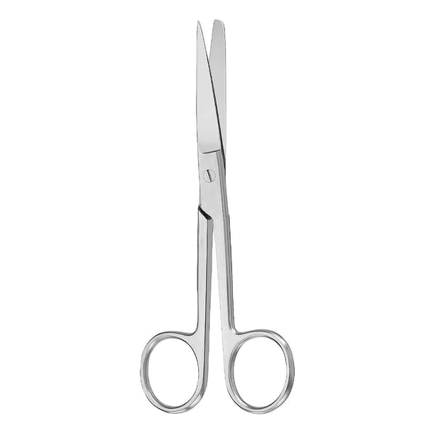 Schere, standard, 15,5 cm spitz / stumpf