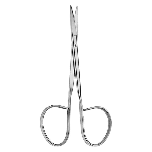 Iris Schere, 10 cm große Ringe spitz