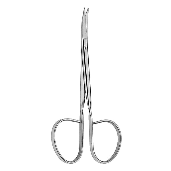 Iris Schere, 10 cm große Ringe spitz