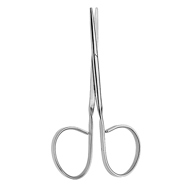 Iris Praeparier Schere, 10 cm große Ringe