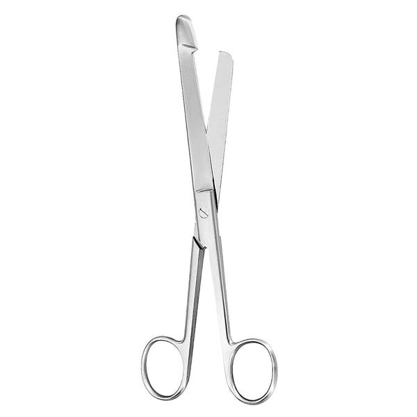 Darm Schere, 21 cm mit Hakenspitze