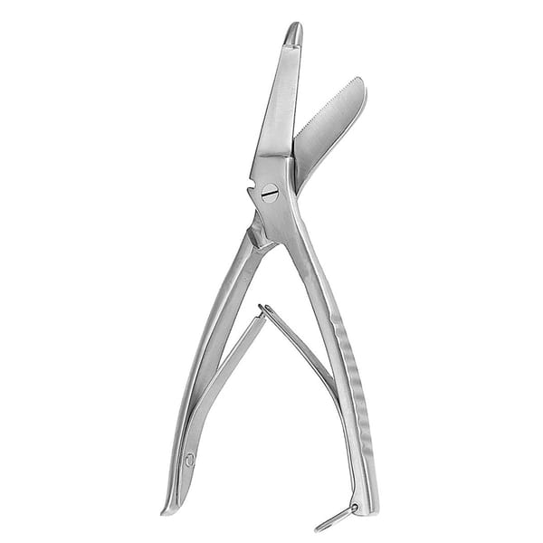 Gips Schere, 20 cm gezahnt