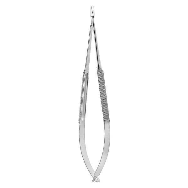 Schere, mikro, Rundgriff, 14,5 cm stumpf / stumpf