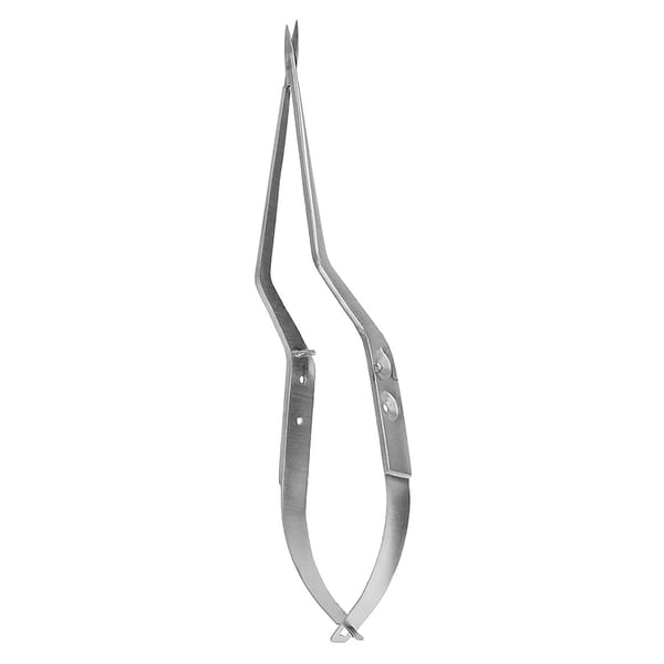 YASARGIL, Schere, mikro, bajonettförmig, 23 cm spitz / spitz