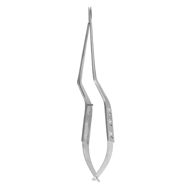 YASARGIL, Schere, mikro, bajonettförmig, 20 cm spitz / spitz