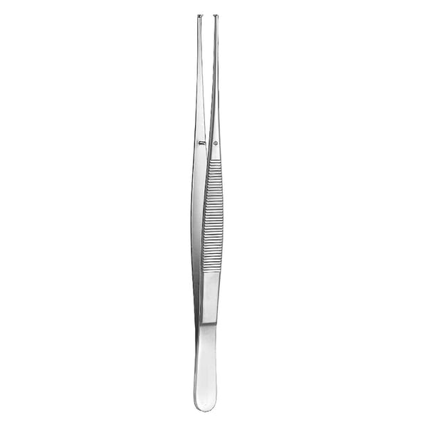 Pinzette, 12,5 cm schmal 1x2 Zähne