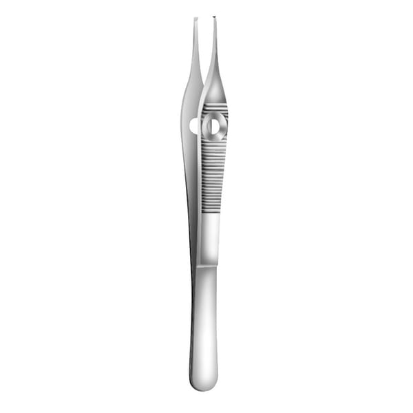 ADSON, Pinzette mit Griffmulde, 12 cm 1x2 Zähne