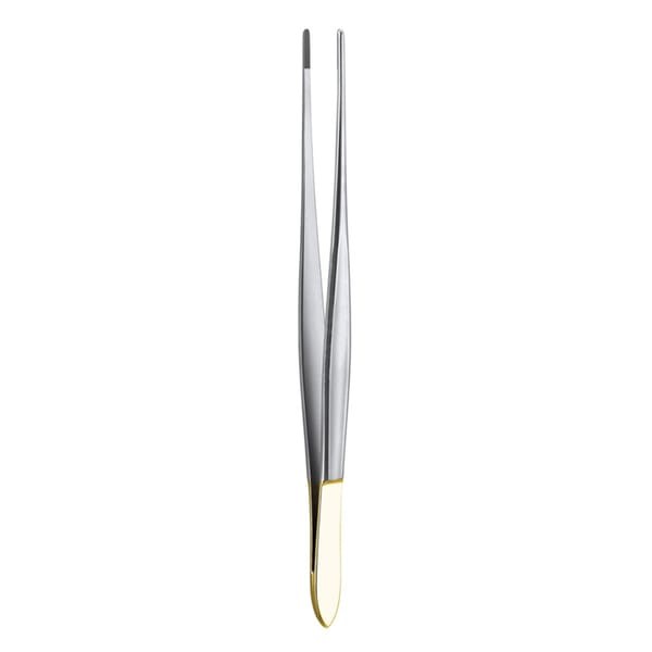 CUSHING, Pinzette anatomisch, 17 cm TC gerieft