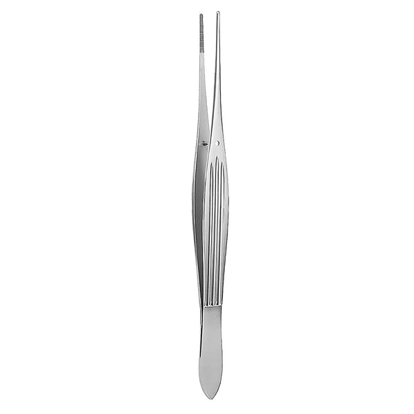 MCINDOE, Pinzette, 15 cm gerieft