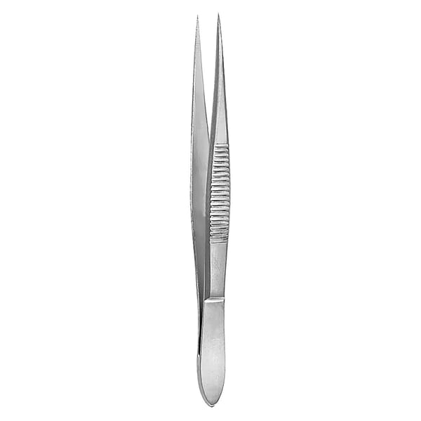 KRONECKER, Splitterpinzette, 11,5 cm gerieft