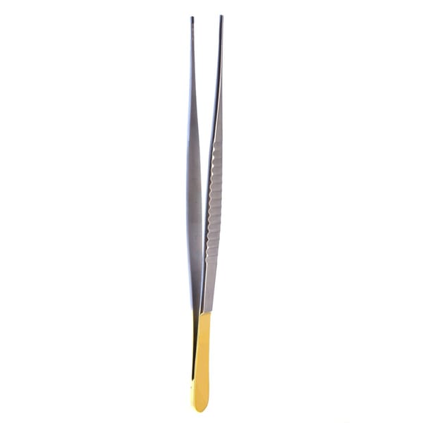 DE BAKEY, Pinzette, atraumatisch, 15 cm 2,7 mm TC 2x4 Zähne