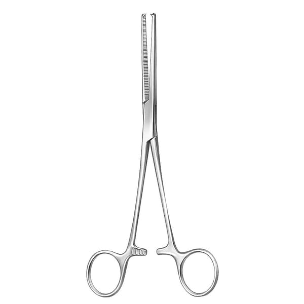 KOCHER, Arterienklemme, 14 cm grazil 1x2 Zähne