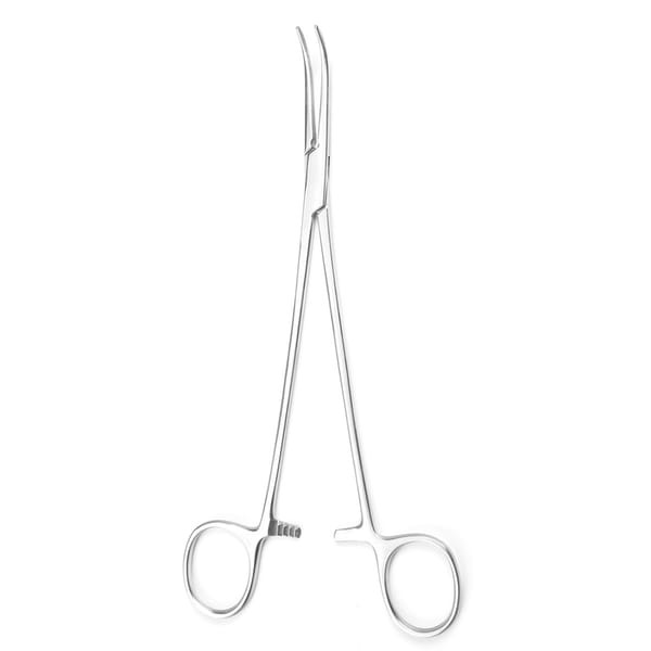 HEISS, Arterienklemme, 20 cm 1x2 Zähne