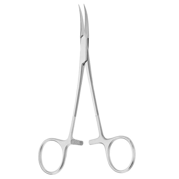 MOSQUITO, Vasektomie Klemme, 14 cm vergoldete Ringgriffe