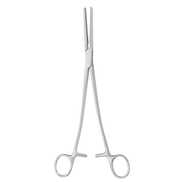 ROGERS, Hysterektomie Klemme, 25 cm Maul 50 mm Fig. 1 12.585.10