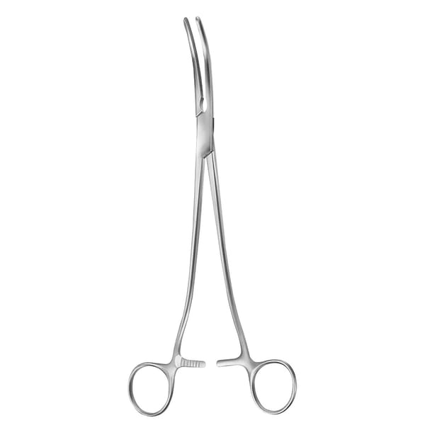 ROGERS, Hysterektomie Klemme, 25 cm Maul 50 mm Fig. 2 12.585.20