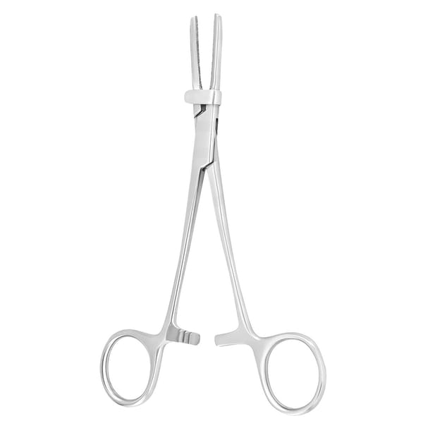 Schlauch Klemme, 15 cm lang mit Schutzbuegel 12.712.15