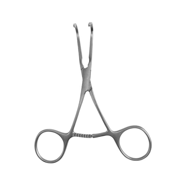 CASTAÑEDA, Klemme, atraumatisch, Neonatal- und Pädiatrieklemme, 12 cm sehr fein 13.495.12