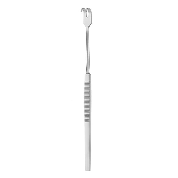 Wundhaken, tracheal, enge Biegung, 16 cm 2 Haken stumpf 18.221.02