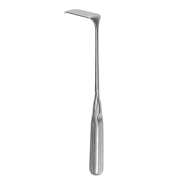 SAUERBRUCH, Wundhaken, 22,5 cm 60 x 23 mm 18.494.60
