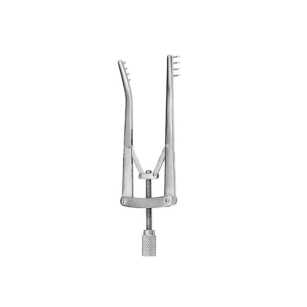 ALM, Wundsperrer, selbsthaltend, 7 cm 4×4 Zähne scharf 18.620.07