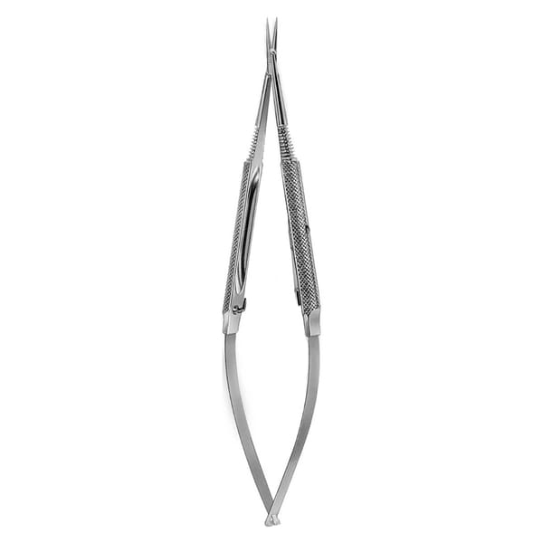 Nadelhalter, mikro, 12 x 0,8 x 1,2 mm, 14 cm Wolfram-Carbid Innensperre Maul glatt