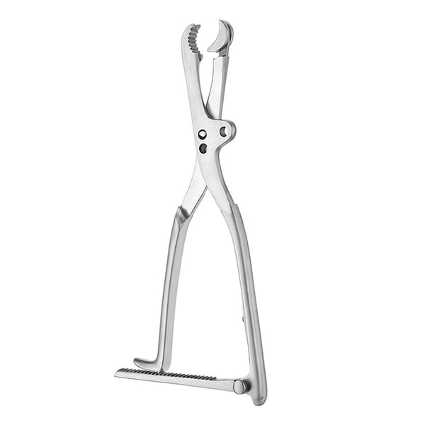 LAMBOTTE, Knochenhaltezange, 27 cm mit Ratsche 32.370.27
