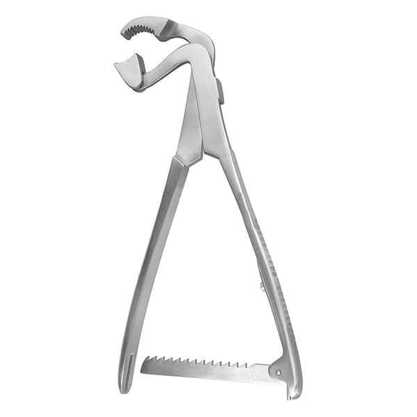LAMBOTTE, Knochenhaltezange, 26 cm mit Ratsche 32.373.26