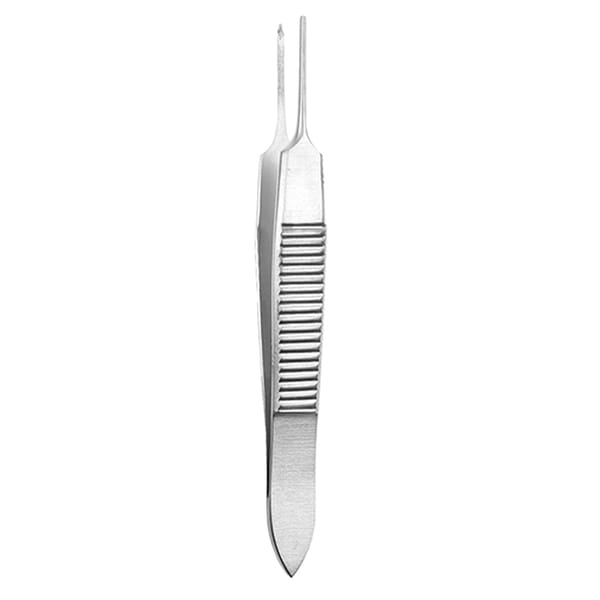 GRAEFE, Irispinzette, 7 cm 0,5 mm 1 x 2 Zähne 42.804.05