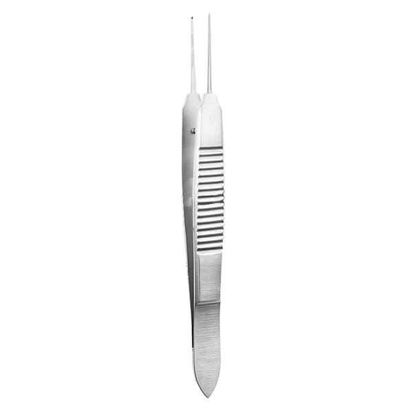 BONN, Fixierpinzette, 10 cm 0,12 mm 1 x 2 Zähne 42.946.10