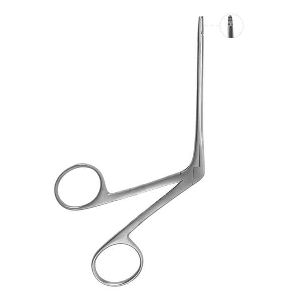 HARTMANN, Ohrzaengchen, 14 cm 1×2 Zähne, mit Blutrille 44.263.14