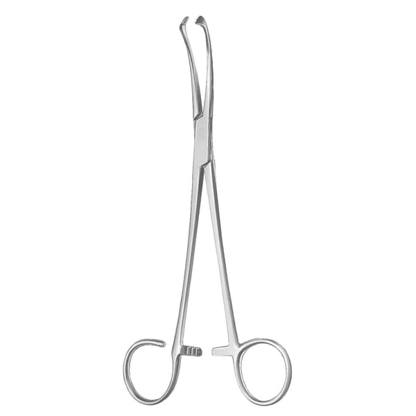 WHITE, Tonsillen Fass Zange, 18 cm Sperre 2 Zähne 1 x 2 Zähne 50.205.18