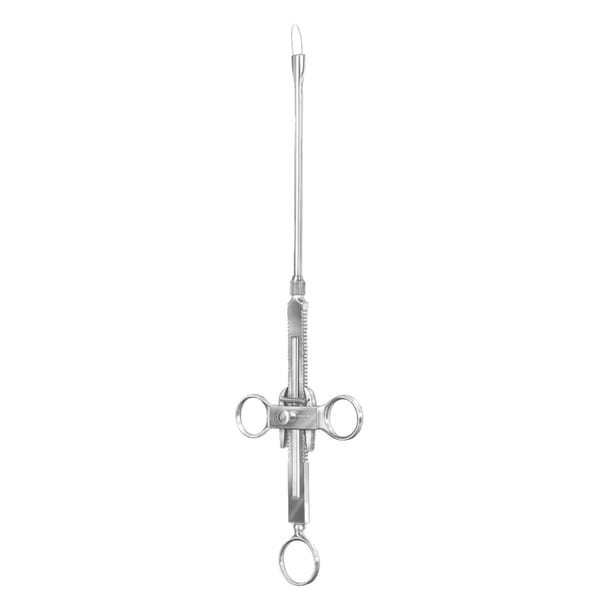 BRUENINGS, Tonsillen Schnürer, 28 cm 0 x 2 Zähne 50.256.28