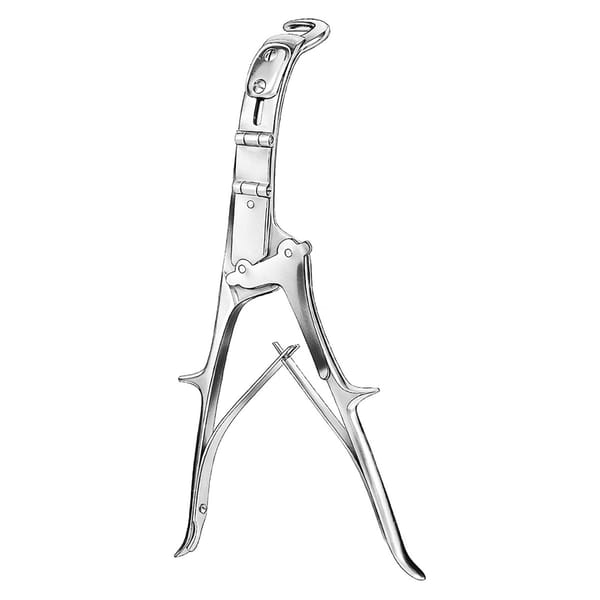 BRUNNER, Rippen Schere re., 32 cm für die rechte Hand (links offen) 0 x 2 Zähne 56.147.28