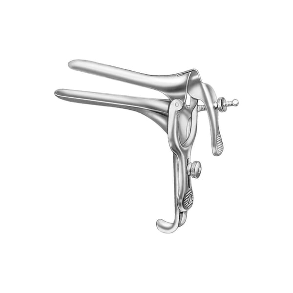 PEDERSON, Spekulum, 100 x 22 mm Fig. 2 1 x 2 Zähne 70.120.02