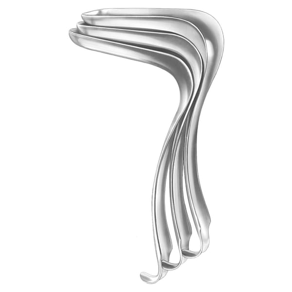 KRISTELLER, KRI Spekulum, 110 x 36 mm tiefhohl 70.241.03