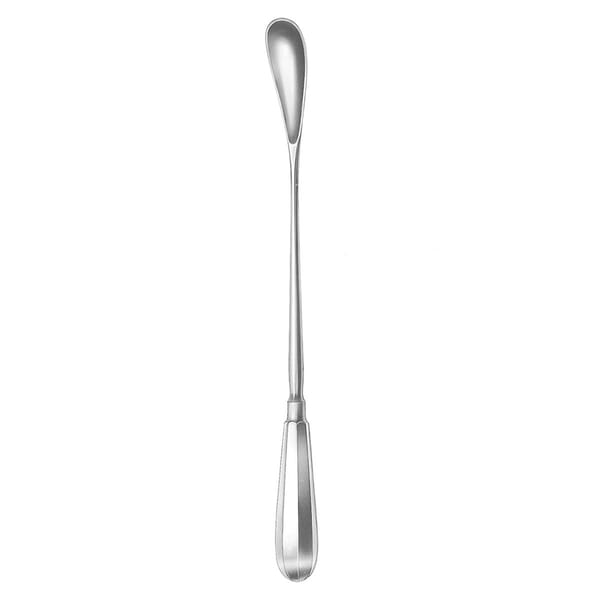 CUZZI, Abortuslöffel, 30 cm 21 mm 0 x 2 Zähne 72.254.21